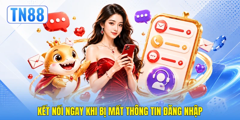 Kết nối ngay khi bị mất thông tin đăng nhập